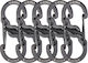 Set Five Nite Ize S-biner Microlock Carabiners