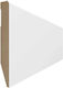White MDF Floor Moulding Ev401