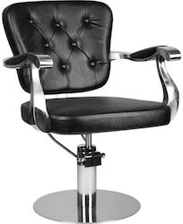Salon Tech Hairdresser Chair Black with Adjustable Height Salon Tech Hairdresser Chair Black with Adjustable Height
