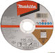 Disc Abraziv de Tăiere E-03034 115x1x22