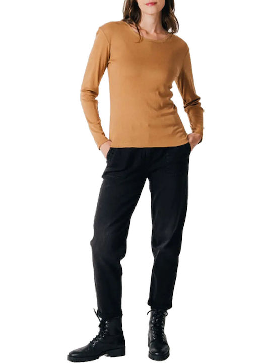 Women's T-shirt Tabac Brown