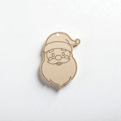 Wooden Decoration Santa Claus Code 63013
