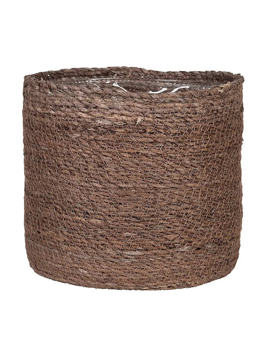Scheurich Blumentopf Korbweide Braun