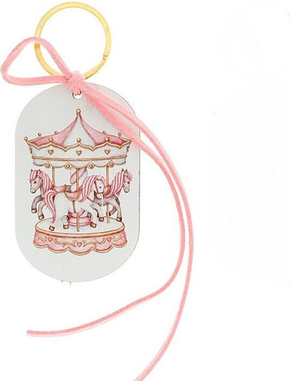 Taufgeschenke Holz Schlüsselanhänger Karussell Mo-26