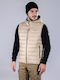 Sleeveless Jacket Puffer Khaki