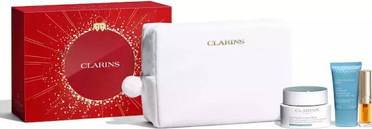 Clarins Σετ Περιποίησης για Ενυδάτωση, Αντιγήρανση & Σύσφιξη 3τμχ