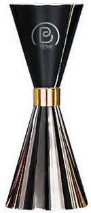 Double Stainless Steel Bar Spirit Measure Japanese Black 60-90ml