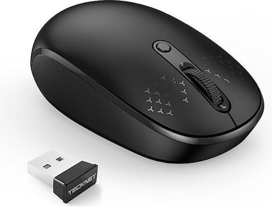 Tecknet TK-M5006 Ασύρματο Mini Ποντίκι Μαύρο