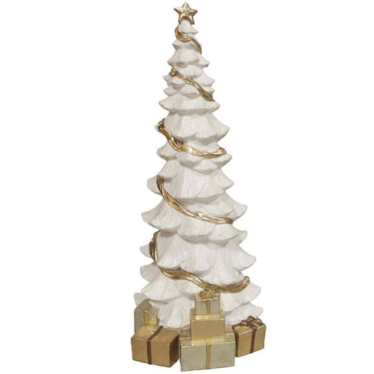 Weihnachtsdekoration Baum 50cm Weiß