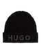 Beanie Unisex Beanie Knitted in Black color