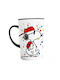 Peanuts Snoopy and Woodstock Mug Ceramic Black 400ml