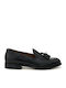 Leder Herren Mokassins in Schwarz Farbe
