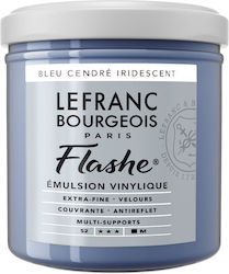 Lefranc & Bourgeois 125ml Flashe Acrylic 840 Series 2 Ash Bleu Iridescent Bleu Cendre