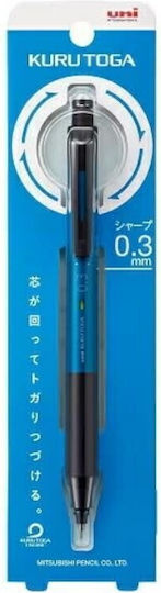 Mitsubishi Mechanical Pencil Kurutoga Ks 0.3mm Blue M3-ks1p.33 4902778302378