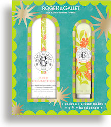 Roger & Gallet Fleur D'osmanthus Дамски Парфюмен Комплект с Одеколон 2 Бройки Roger & Gallet Fleur D'osmanthus Дамски Парфюмен Комплект с Одеколон 2 Бройки