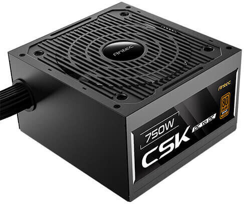 Antec CSK750DC 750W Schwarz Computer-Netzteil Voll verkabelt 80 Plus Bronze