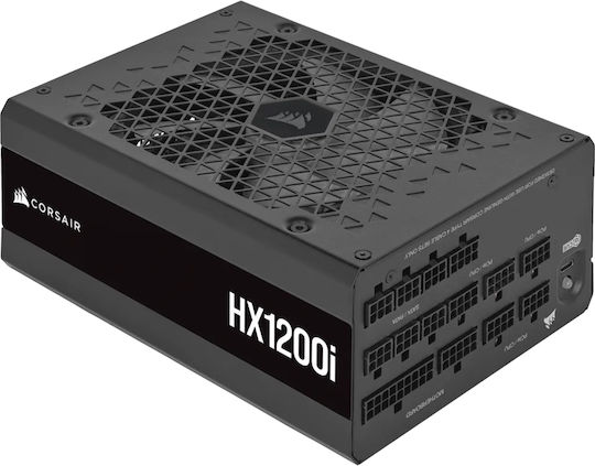 Corsair HX1200i Shift 1200W Μαύρο Τροφοδοτικό Υπολογιστή Full Modular Cybenetics Platinum
