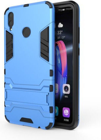 Υβριδική Back Cover Σιλικόνης / Πλαστικό Μπλε (Honor 8X)