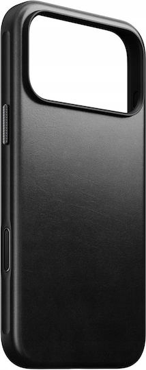 Nomad Bumper Leather / Silicone 0.85mm with Strap Waterproof Black (iPhone 17 Pro Max)