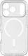 Decoded Back Cover Silicon Transparent (iPhone 17 Pro Max)