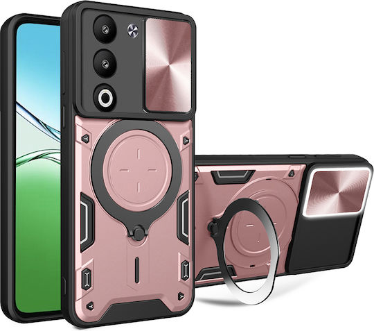 Techsuit Back Cover Σιλικόνης Ροζ Χρυσό (Oppo A5)