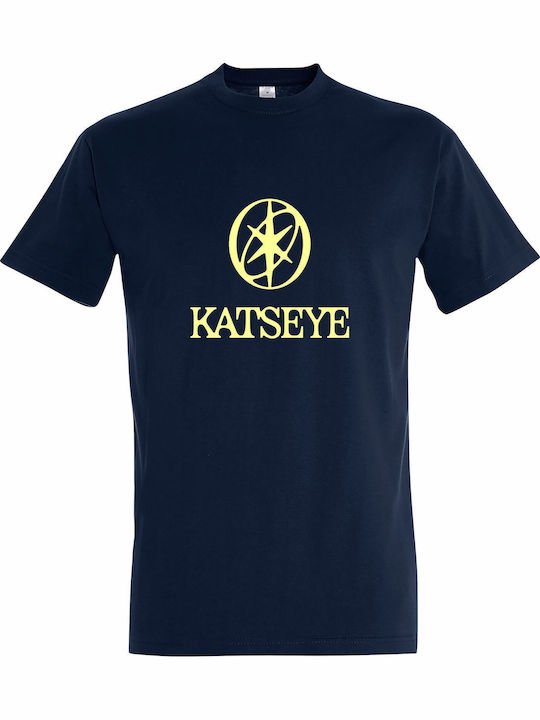 Kids' T-shirt French Navy Katseye Logo , Girl G...