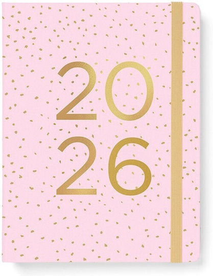 Notebook Confetti A5 2026 Planner Week On Two Pages 26-68298 Filofax 5059145605958