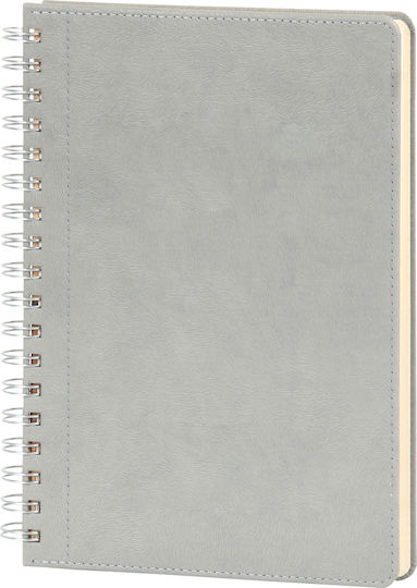 Spiral Set 40 Notebooks Square Gray