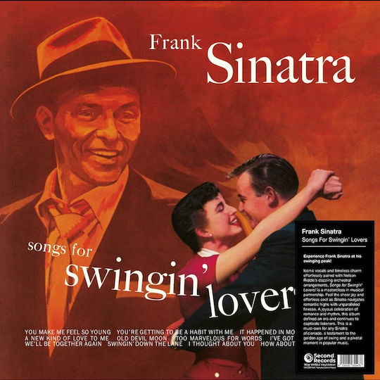 Frank Sinatra Songs Swingin Lovers Orange Marble 1 Vinyl