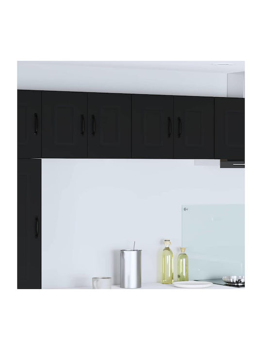 Cabinet Wall Black 60x31x40cm