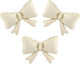 Balloons Beige Bows 3 Pieces