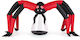 Costway 313 Inflatable Spider Halloween Red Eyes Tunnel & Led Lighting Cm25201de