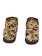 Kids Slippers Boots Brown