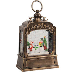Glob de Zăpadă Decorativ de Crăciun cu Lumină și Muzică Lanternă 26112 16,7x8,5x24cm Multicolor Glob de Zăpadă Decorativ de Crăciun cu Lumină și Muzică Lanternă 26112 16,7x8,5x24cm Multicolor