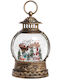 Glob de Zăpadă Decorativ de Crăciun cu Lumină și Muzică Lanternă 26297 12x7,5x23cm Multicolor