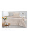 Guy Laroche Sheet Sets Queen Flannel 240x265cm. Beaver Almond 4pcs