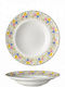Lukanda Plate Pasta made of Porcelain with Diameter 27cm 6pcs