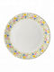 Lukanda Plate Shallow made of Porcelain with Diameter 21cm 6pcs