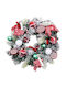 Christmas Wreath Green-Red 30x8cm Gift Voucher 16969