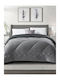 Madi Κουβερτοπάπλωμα Υπέρδιπλο 220x240εκ. Blankoro Anthracite 220 GSM