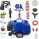Pachet Motocoasă Pliabilă Pandora 6hp 10.000 Rpm 43 Cc 4,6 Kw 10 Accesorii Incluse Kit De Instalare Include 2 Uleiuri De Amestec 2t Cobi Smart