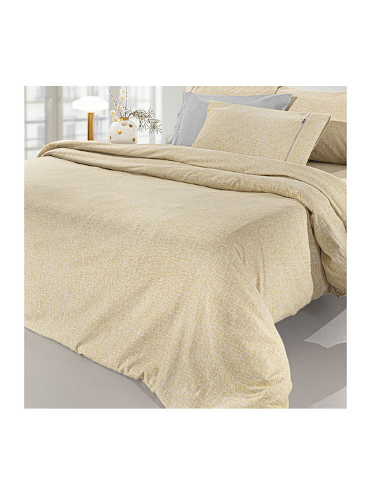 Guy Laroche Duvet Cover Set Cotton Queen with 2 Pillowcases 225x245 Sommer Flannel