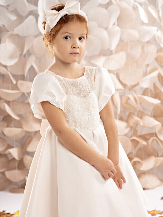 Baby Bloom Rosa Taufkleid aus Spitze