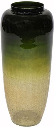 Art et Lumiere Decorative Vase Green 20x20x38cm