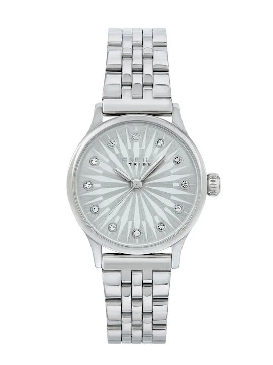 Breil Women's Watch Battery with Silver Stainless Steel Bracelet