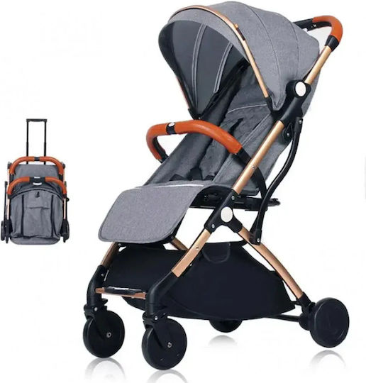 Fiko Tianrui Adjustable Baby Stroller Suitable for Newborn Gray 7kg