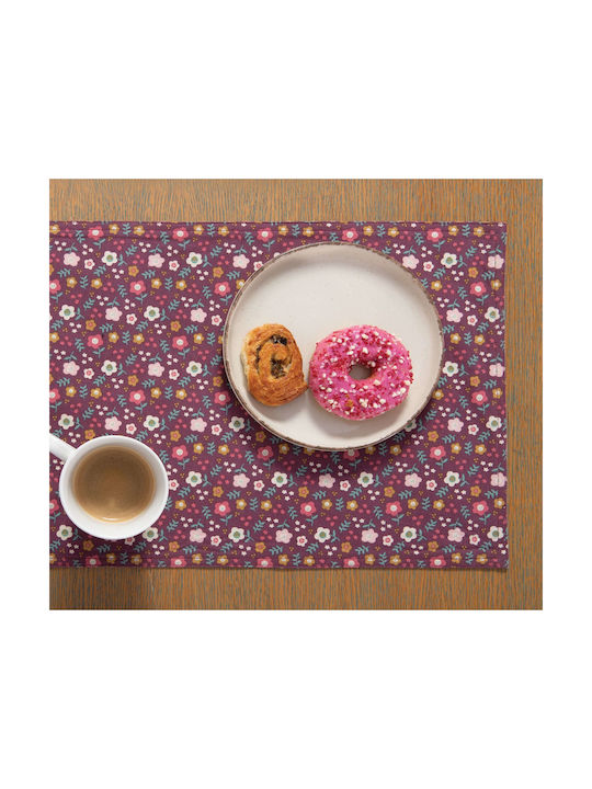 Nef-Nef Homeware Placemat Berry Red 48x33cm