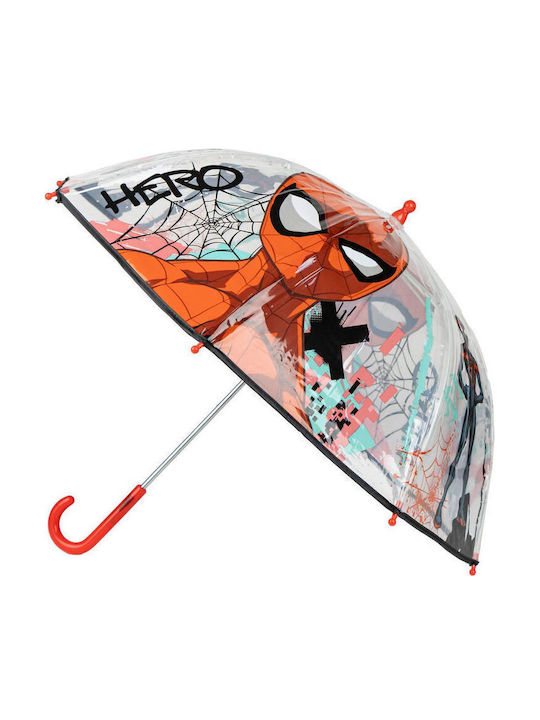 Cerda Kids Curved Handle Umbrella Umbrella with Diameter 45cm Multicolour
