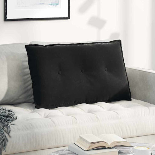 vidaXL Μαξιλάρι Μαύρο 50x80εκ. vidaXL Μαξιλάρι Μαύρο 50x80εκ.