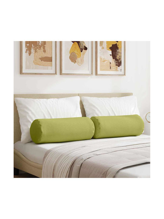 vidaXL Perna de canapea Light Green 2buc 70x25cm.